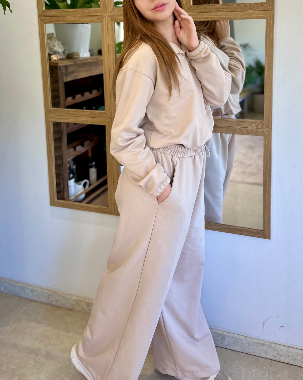 Conjunto Amalia - Color Beige