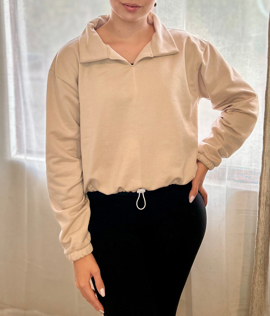 Poleron Amalia - Color Beige