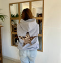 Poleron Oversize Estrella - Color Gris