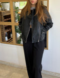 Chaqueta Eco Cuero - Color Negro