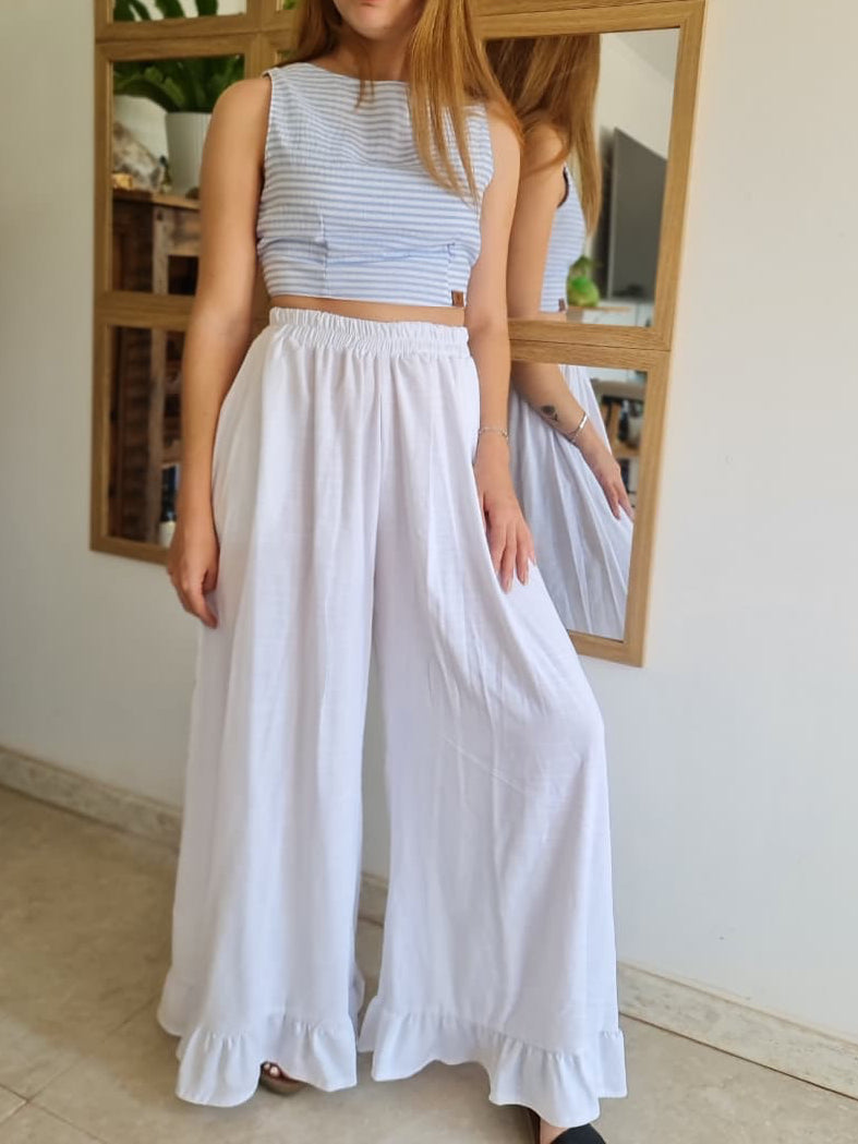 Pantalón Julieta - Blanco