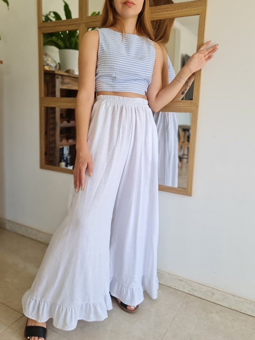 Pantalón Julieta - Blanco