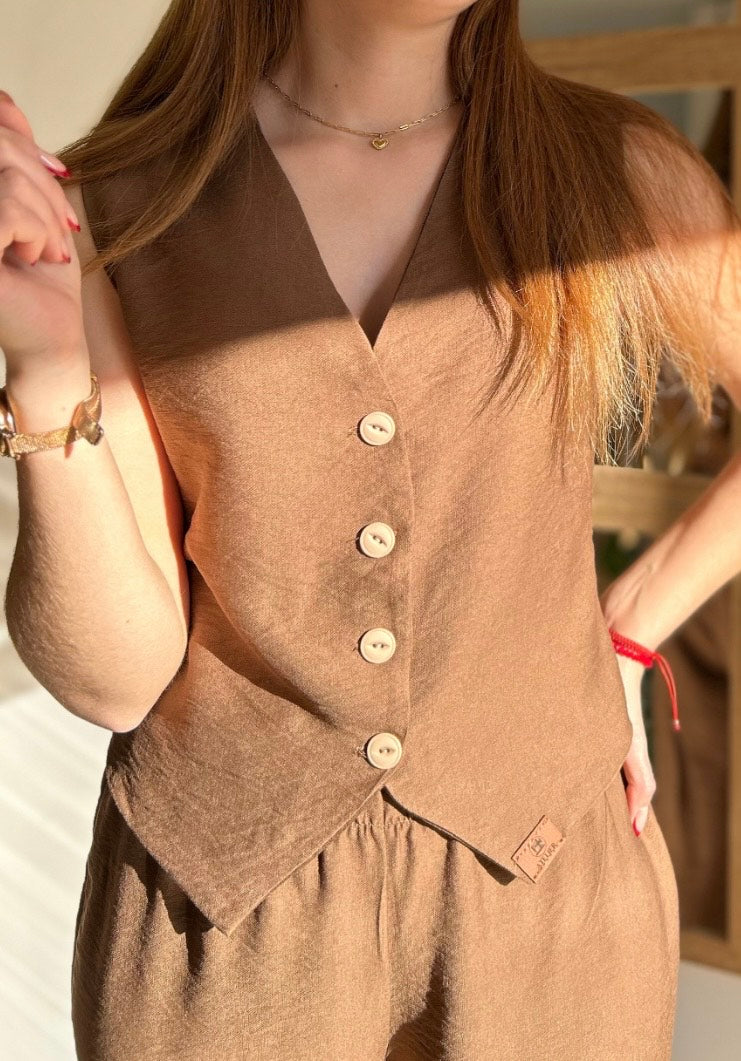 Conjunto Leonor - Color Marrón