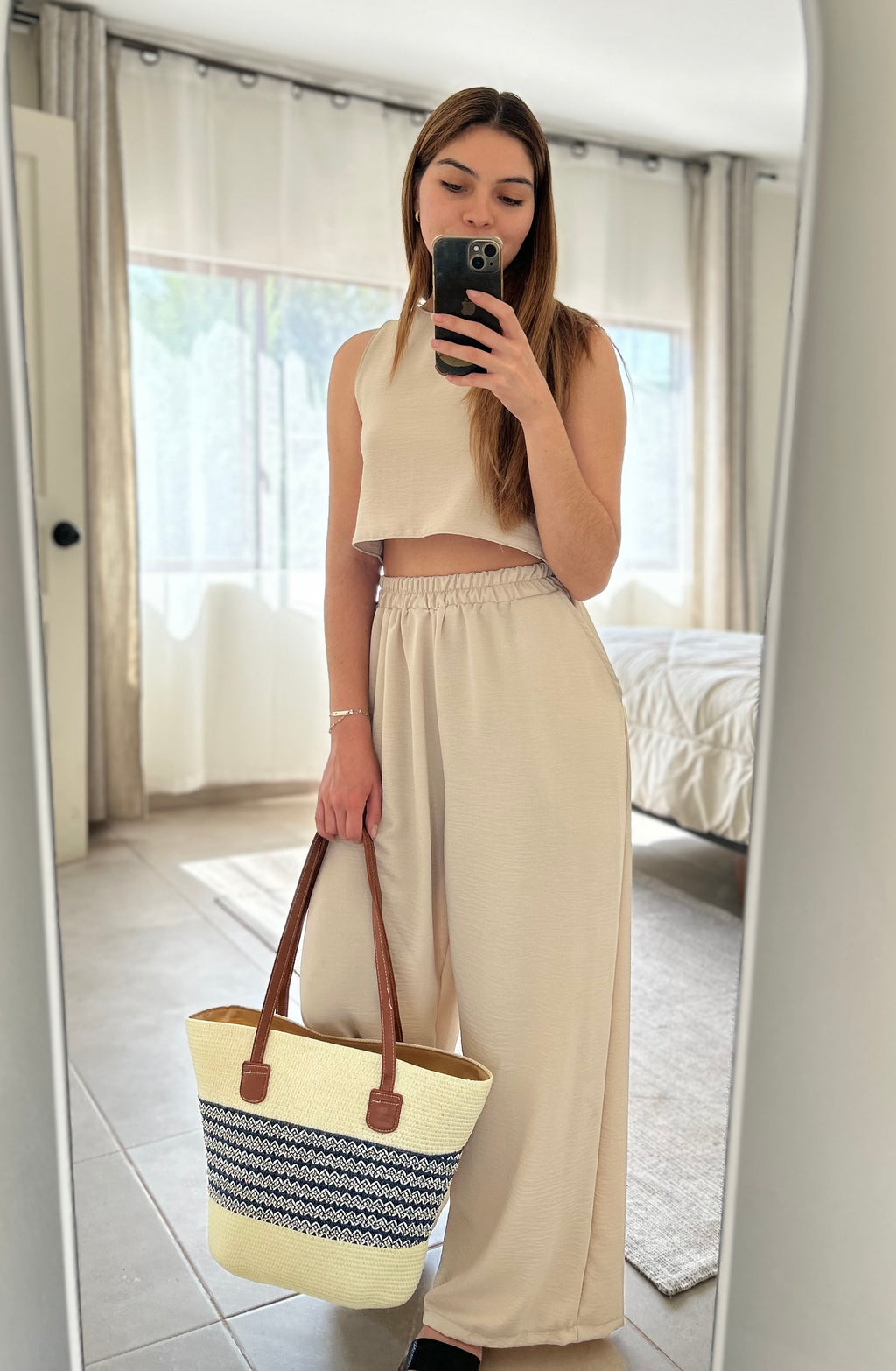 Conjunto Olivia - Color Beige