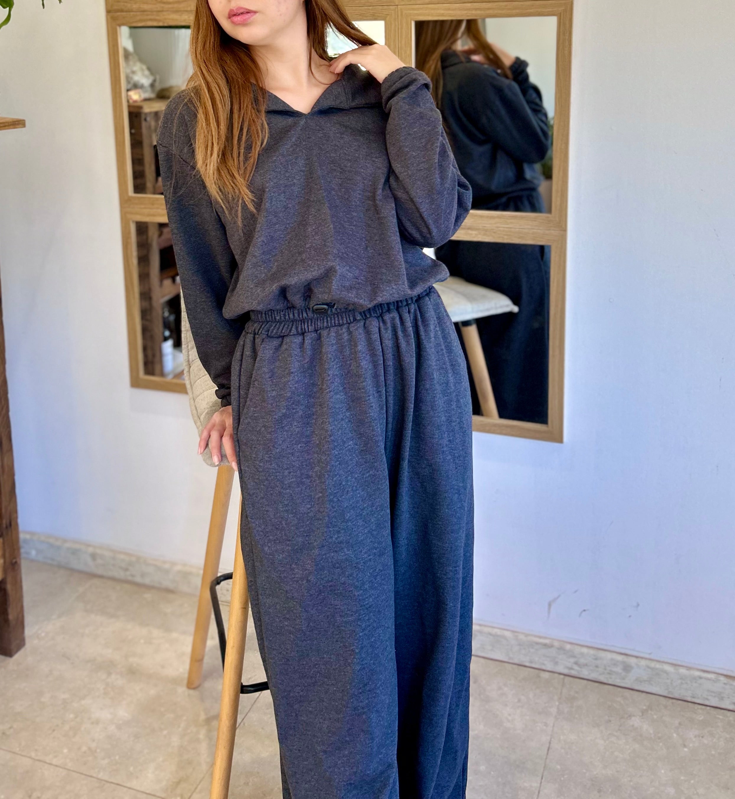 Conjunto Amalia - Color Gris Marengo