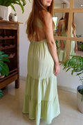 Vestido Elena - Verde Pistacho Suave