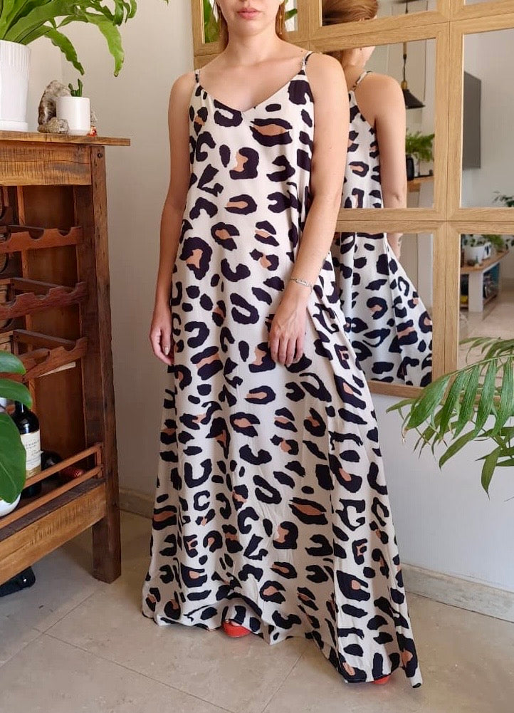 Vestido Alma - Animal Print