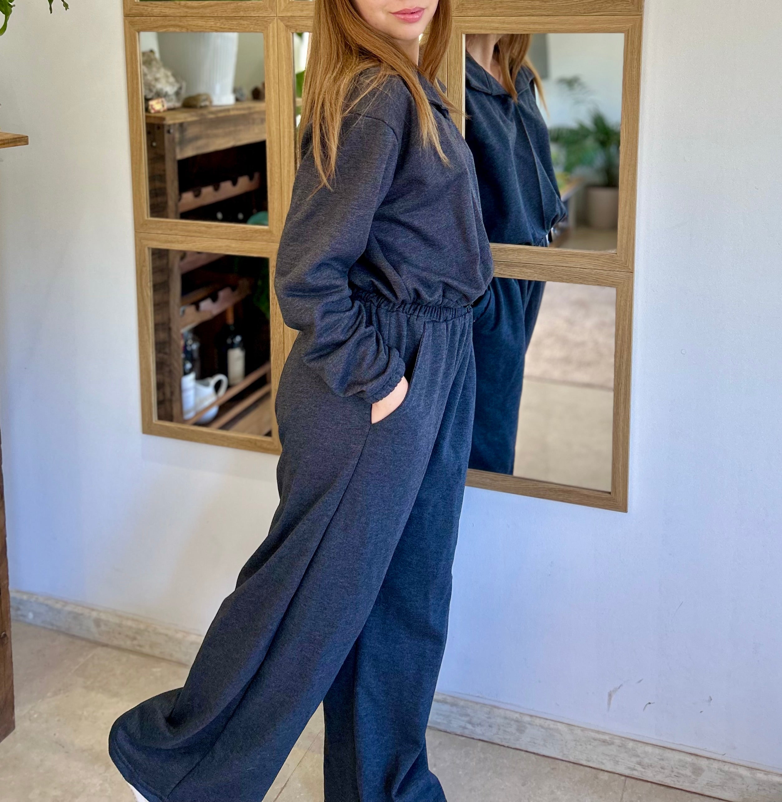Conjunto Amalia - Color Gris Marengo
