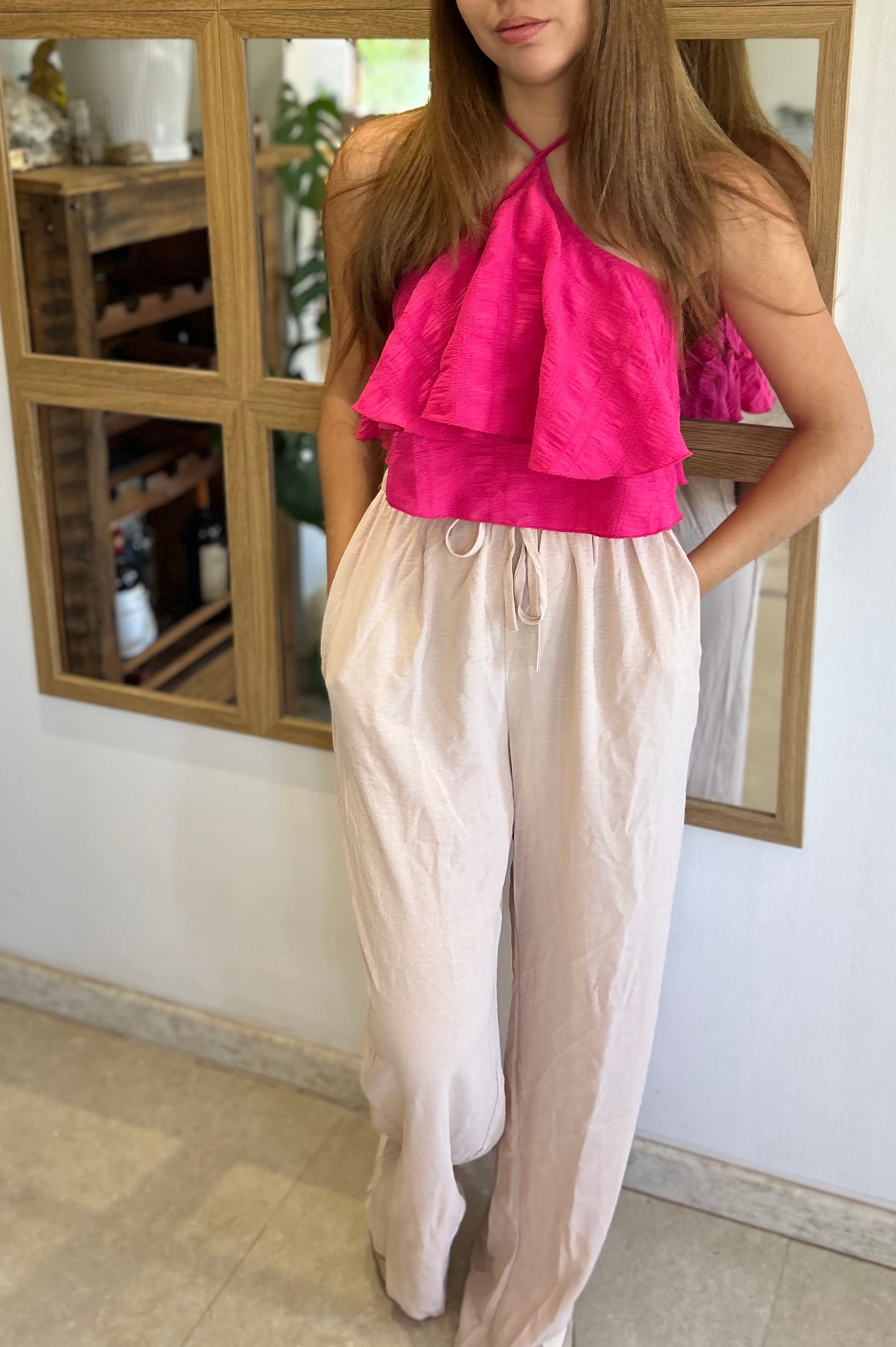 Pantalón Isa - Color Beige