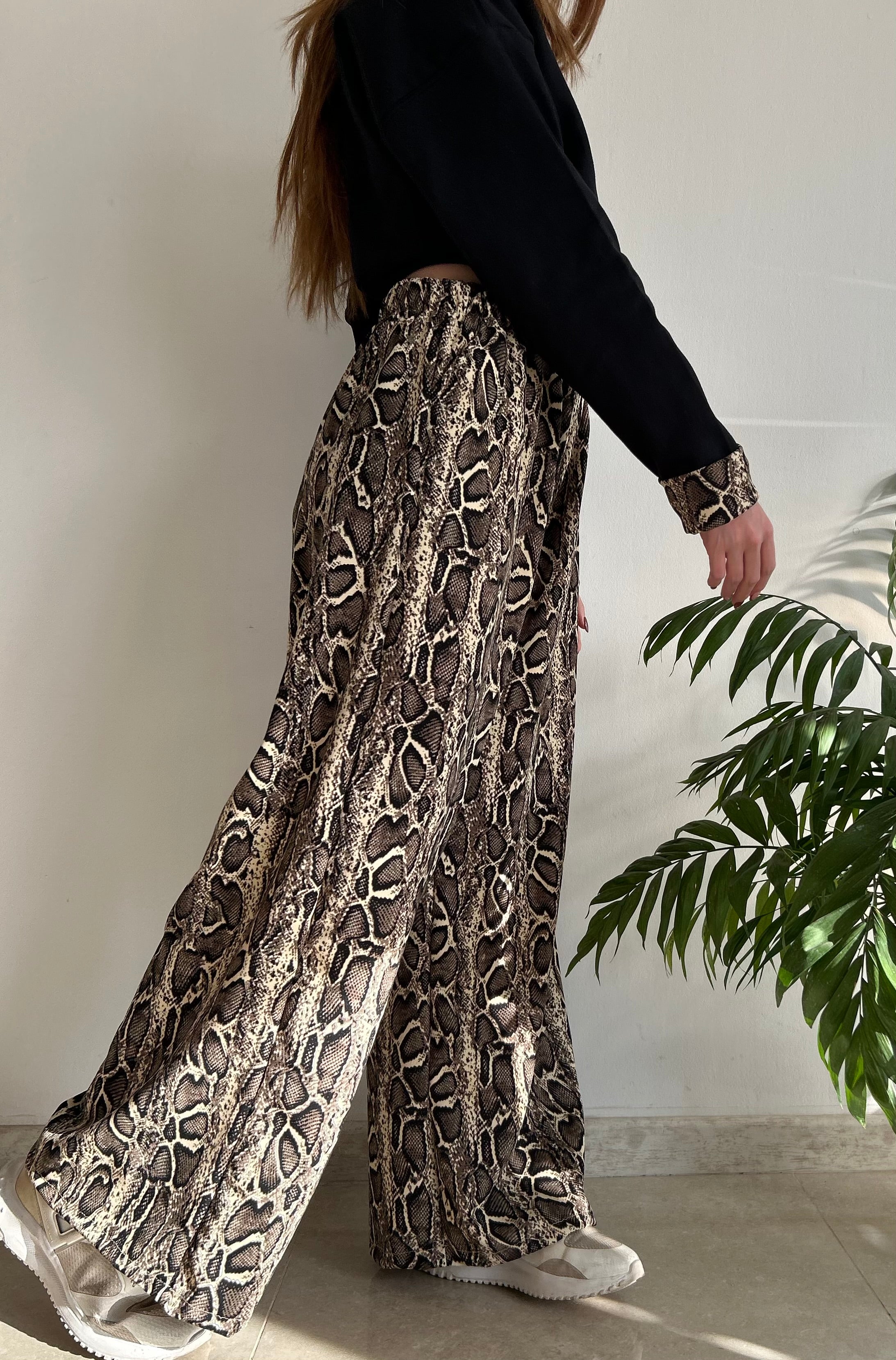 Pantalón Oversize - Diseño Serpiente