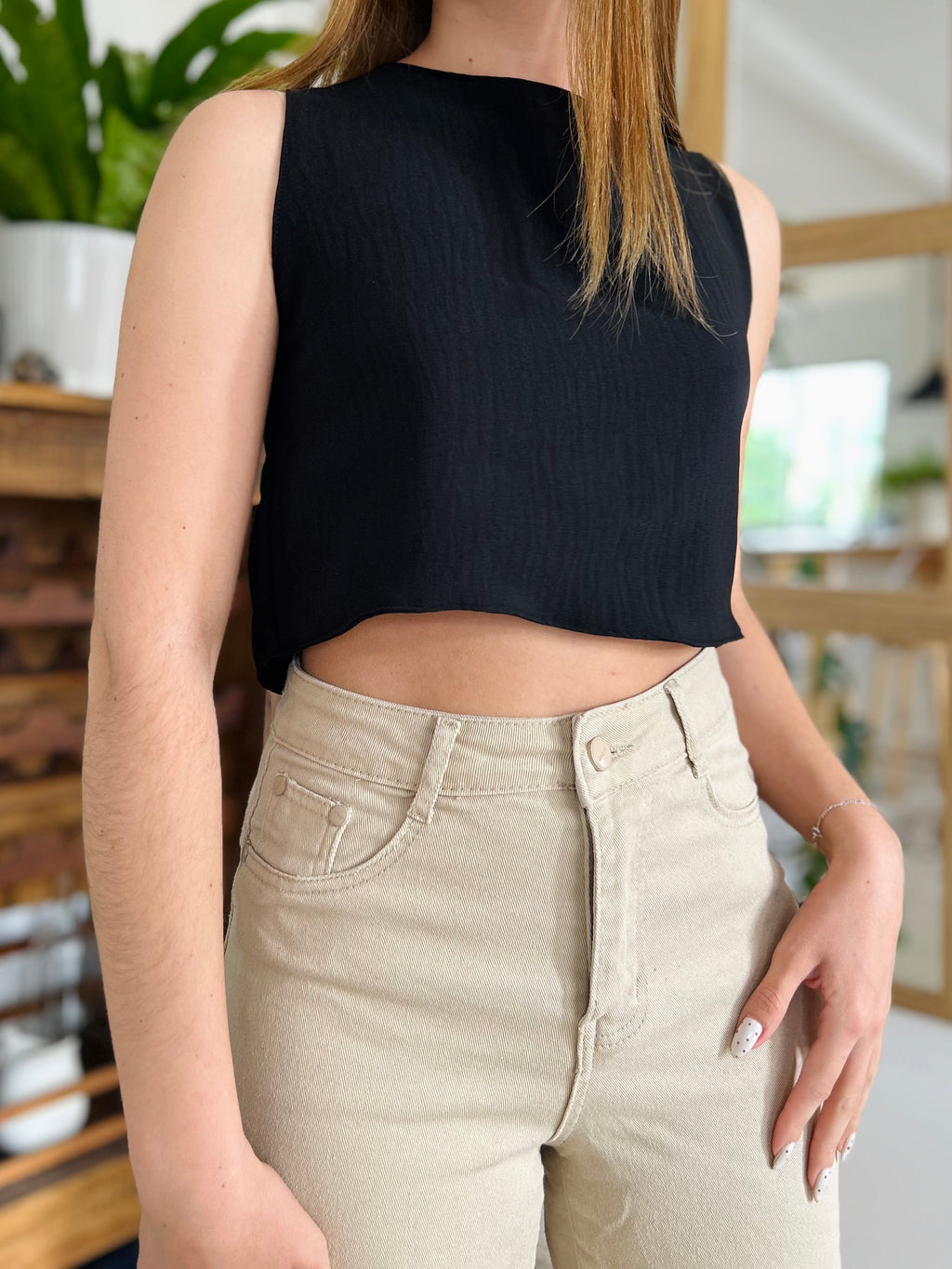 Top Olivia - Color Negro