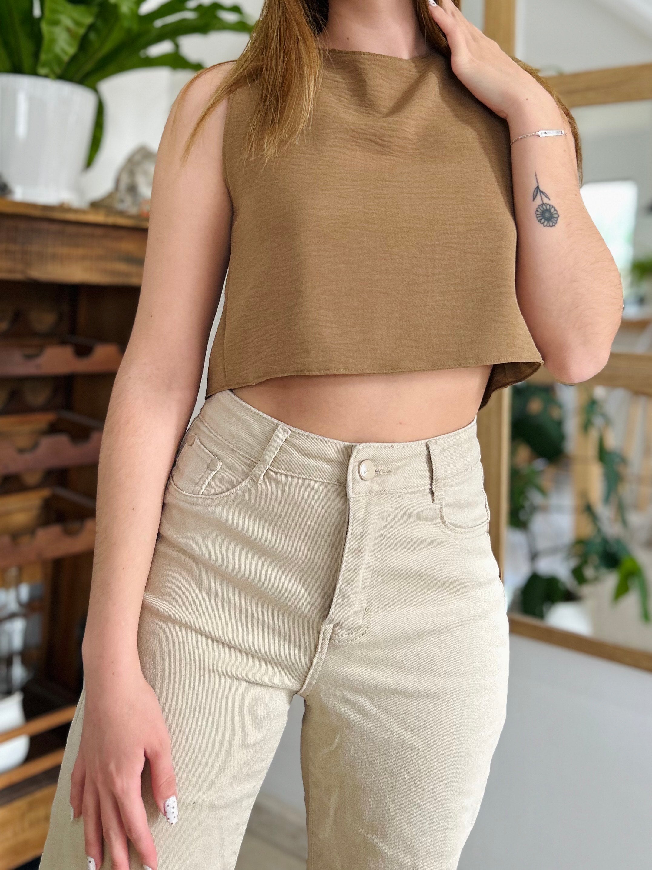 Top Olivia - Color Camel
